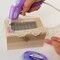 Premium Mini Hot Glue Gun - Lavender Craft Tool for Scrapbooking, Home Decor, DIY Crafts